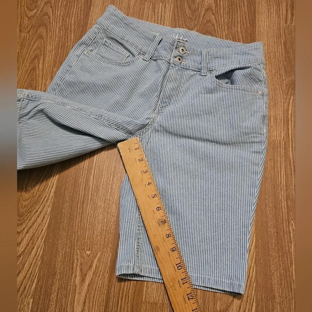 Style & Co. Blue Striped Women's Shorts Size 4